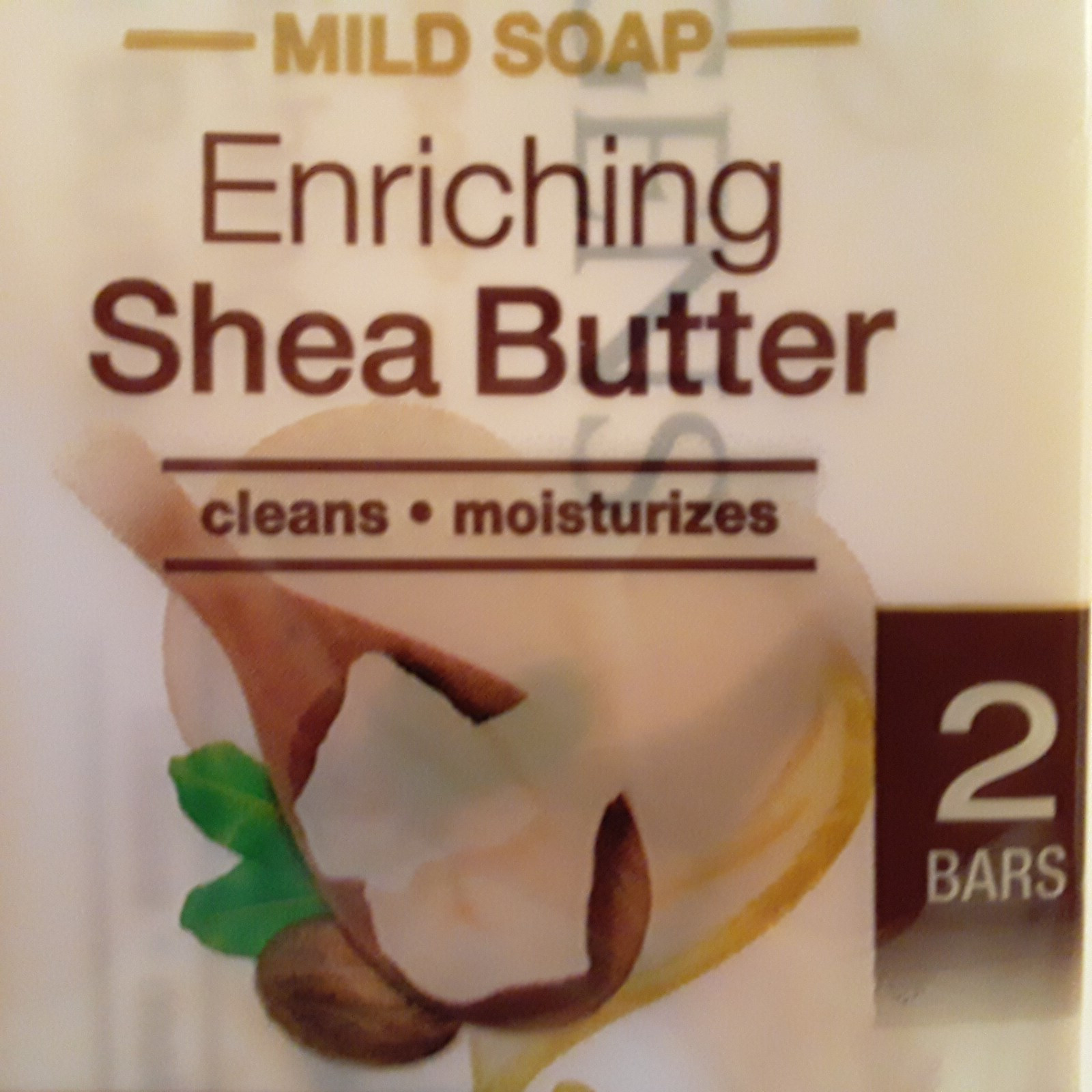 Lot of 3 , Jergens Mild Soap- Enriching Shea Butter. 2 Bars in Each Package