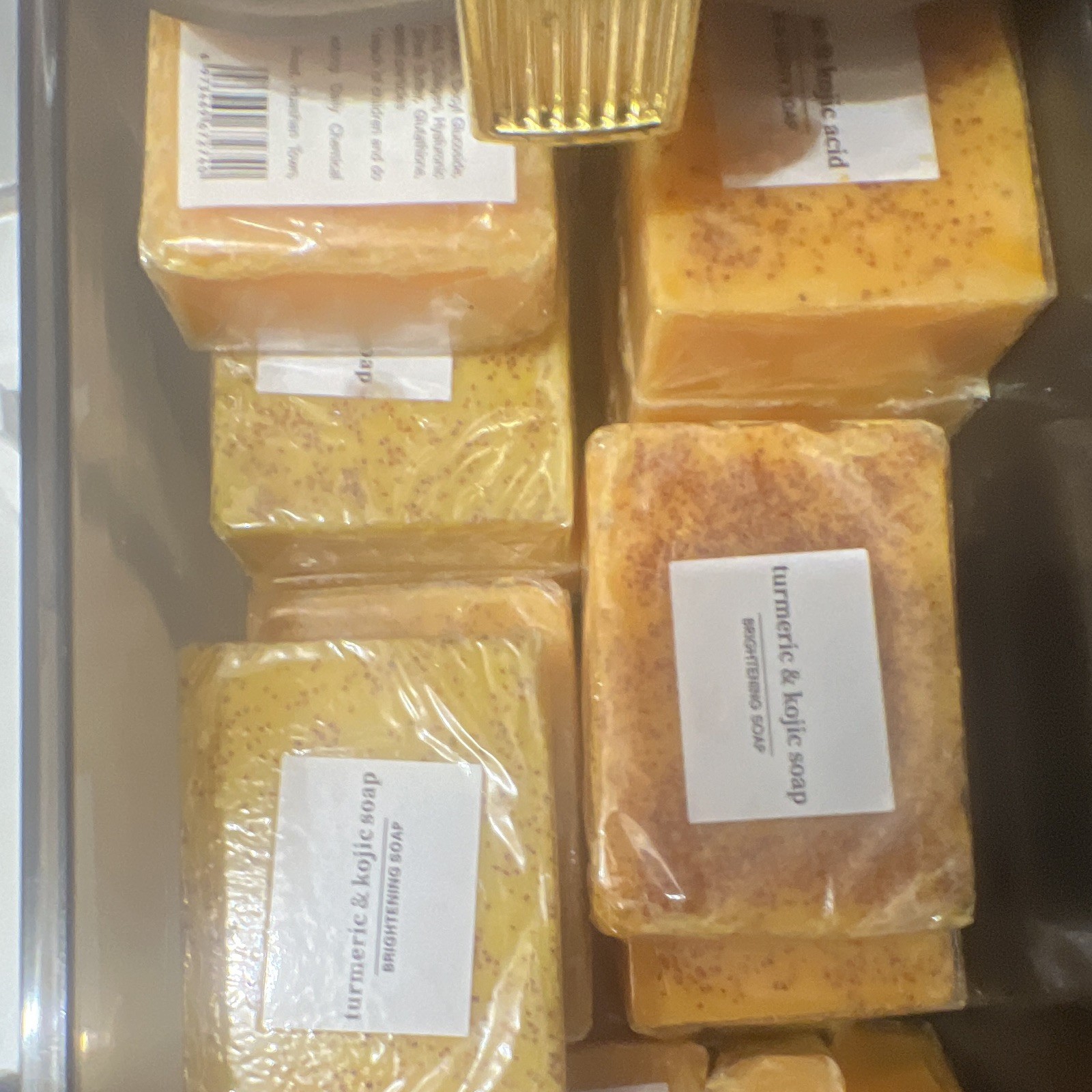 Turmeric & Kojic Acid Brightening Face b & 1pc BodySoap Bars Multipack 6.5 oz