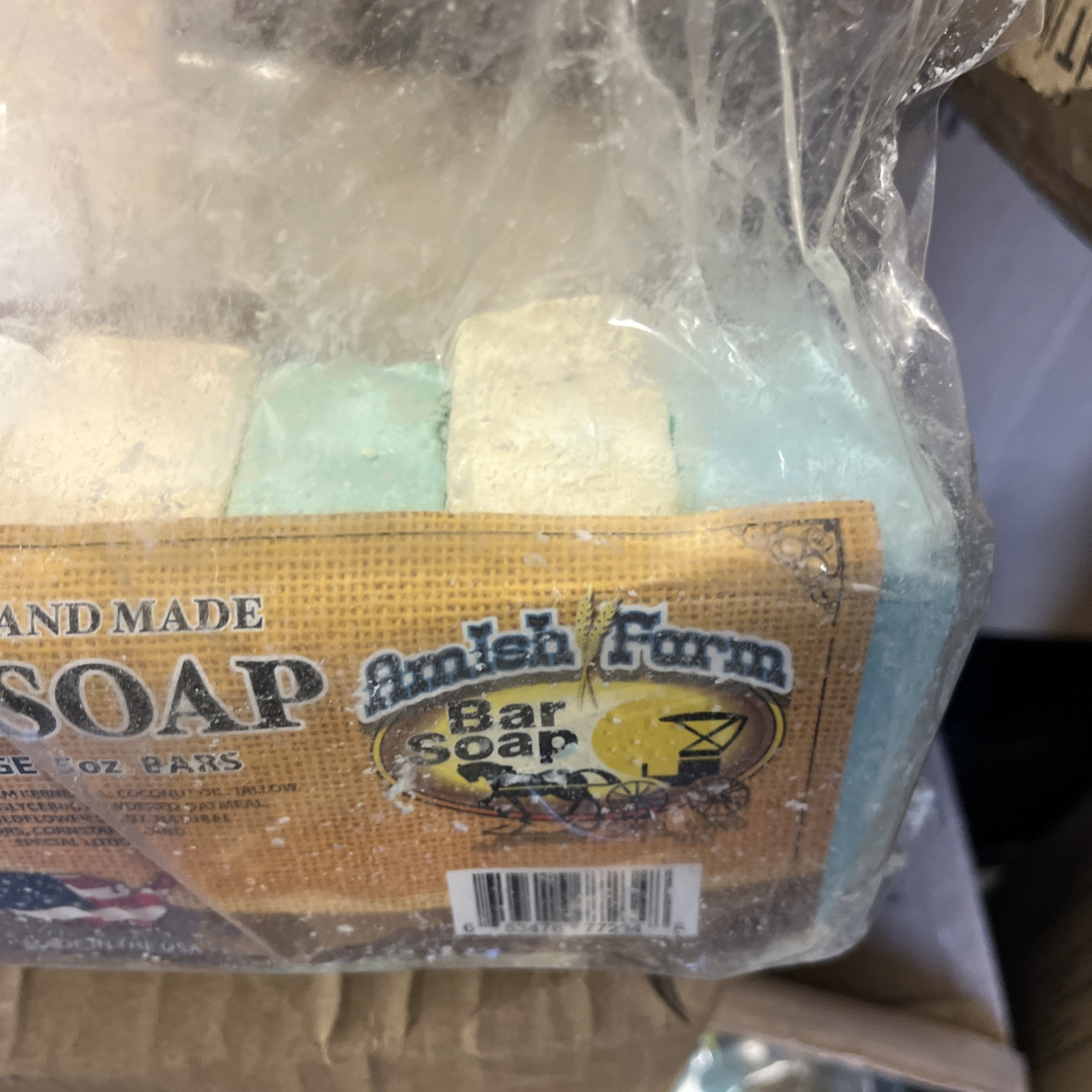 Amish Farm Bar Soap (Pack of 5) PICTURES PLEASE read .read .read
