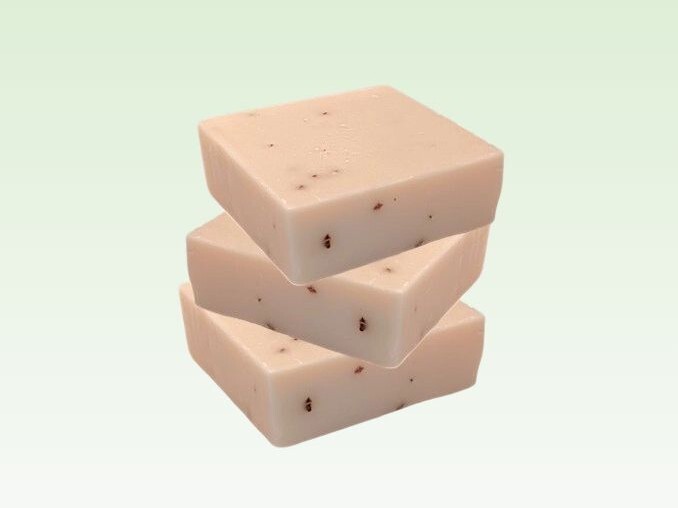 Earth Solvent African Violet Natural Organic Handmade Cold Press Bar Soap 5oz