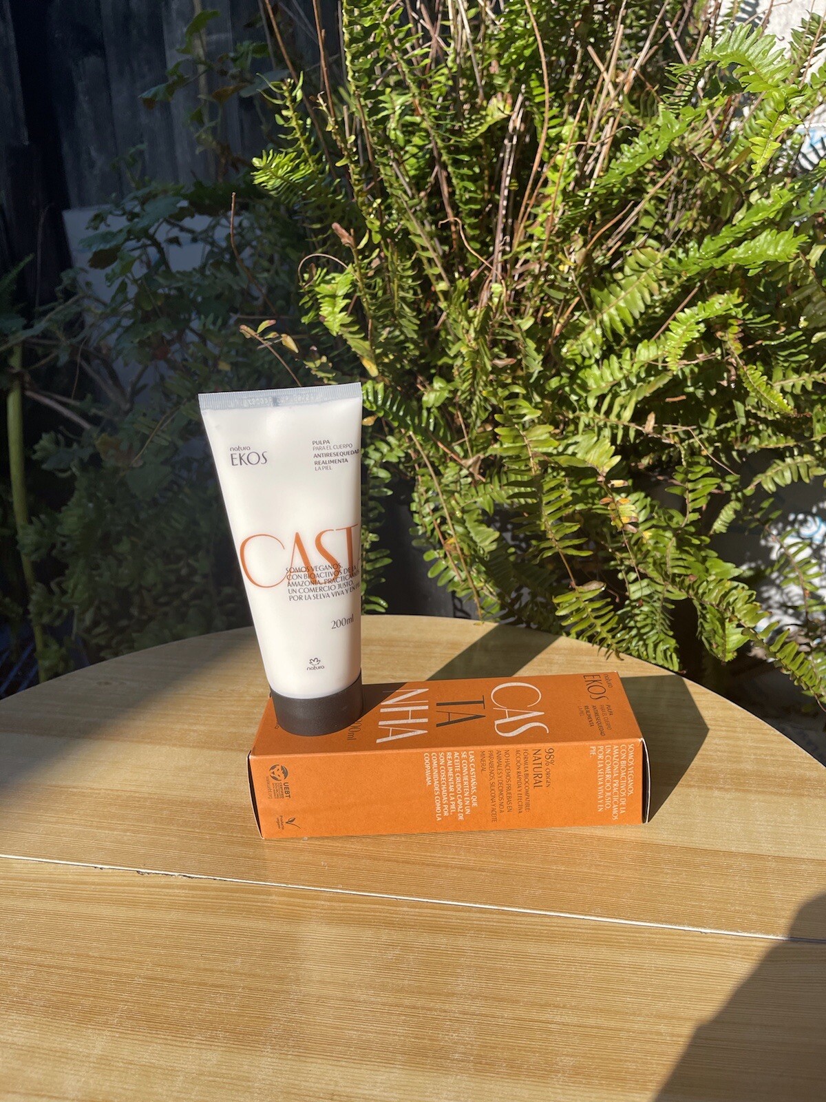 Natura EKOS CASTANHA,MARACUJA,TUKUMA,ACAI,ANDIROBA Body Lotion 200mil New