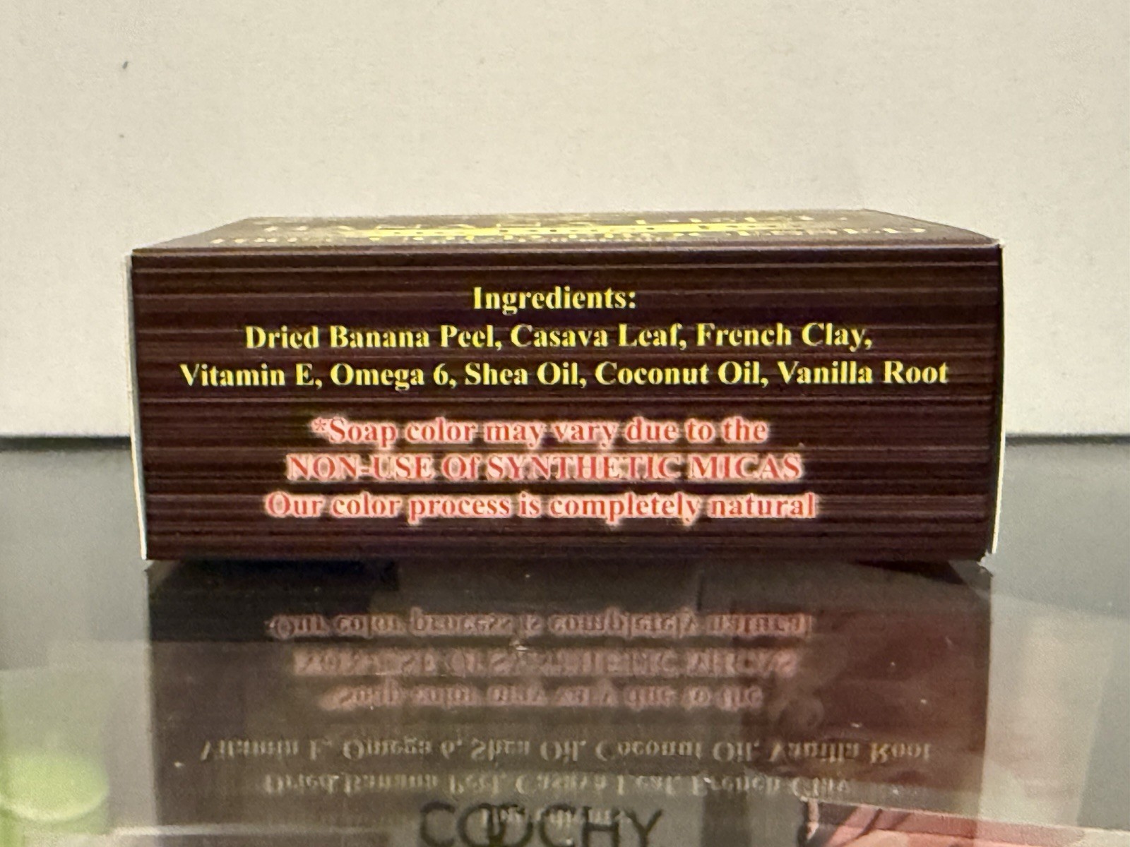 Yadain Signature 100% Cold Processed Raw Butter Soap 6oz (1-PC) – Banana Peel