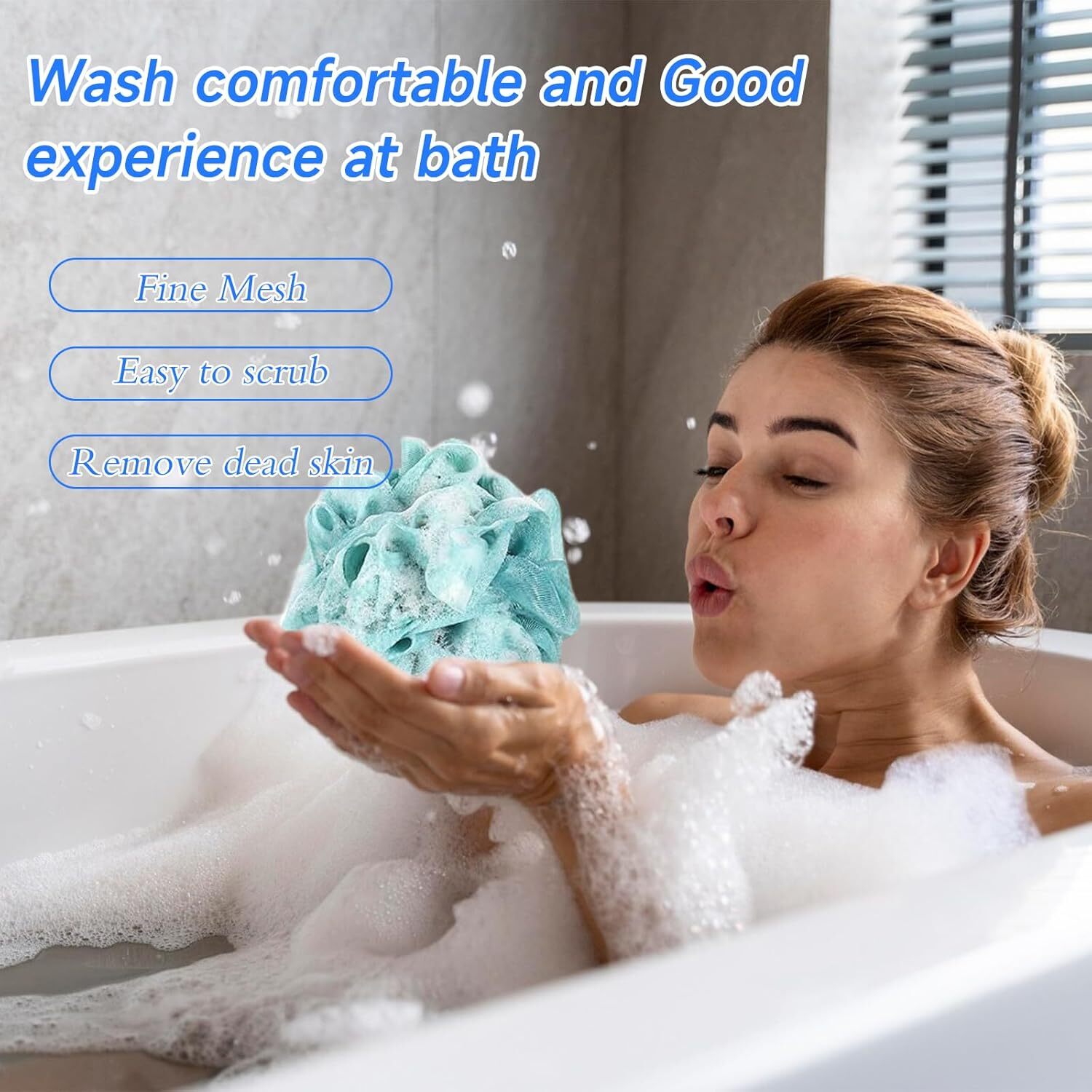 Luffa Loofah Sponge Shower Loofahs 50g Bath Sponges Exfoliating Colors