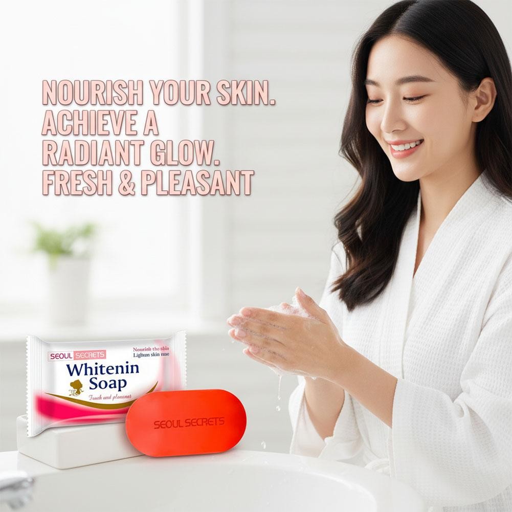 Seoul Secret Soap Lighten SkinTone Fresh MoistureArbutin Dry Skin Moisturi HOT
