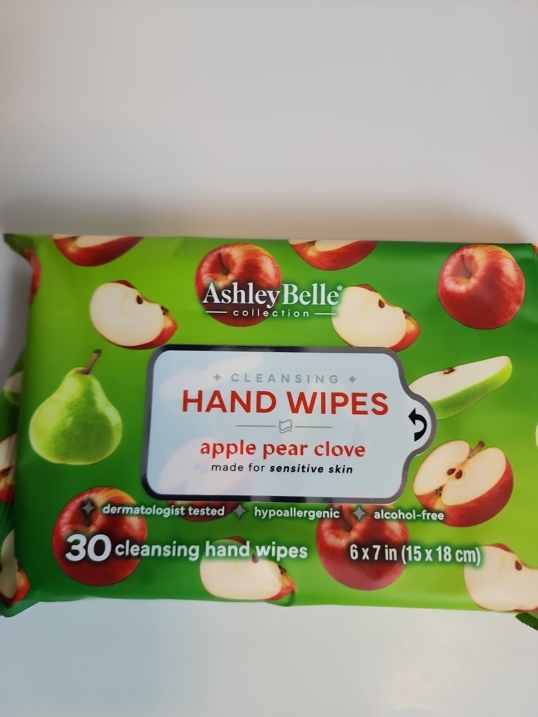 Hand Wipes Ashley Belle 4x-30 Per Alcohol-Free Hypoallergenic 120 Wipes!!
