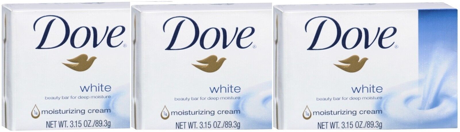 Dove Moisturizing Cream Bar Soap 3.15oz(3 Pack)
