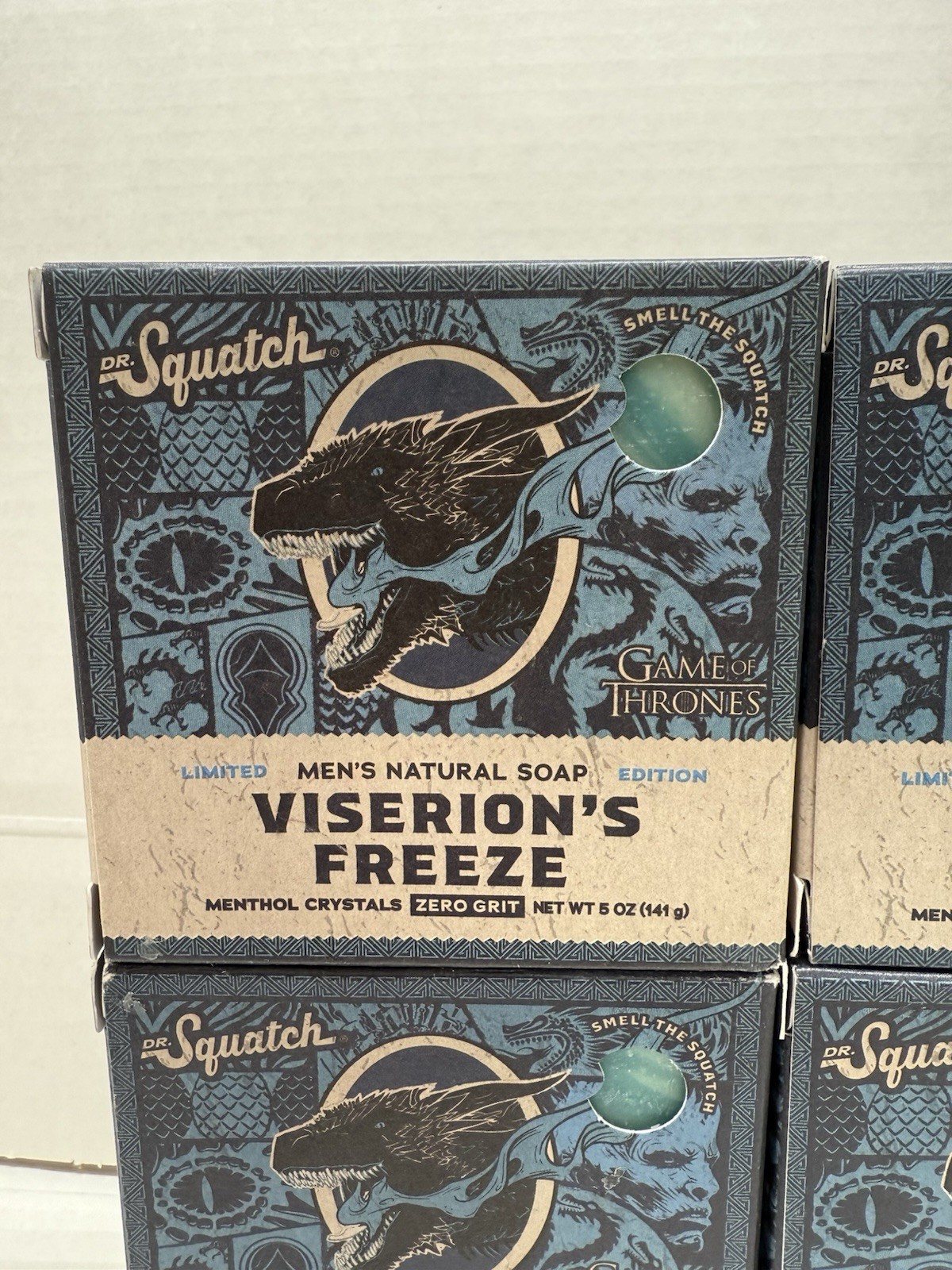 7 pcs. Dr Squatch Soap Thousand Sword Scrub – Game of Thrones – Limited Edition