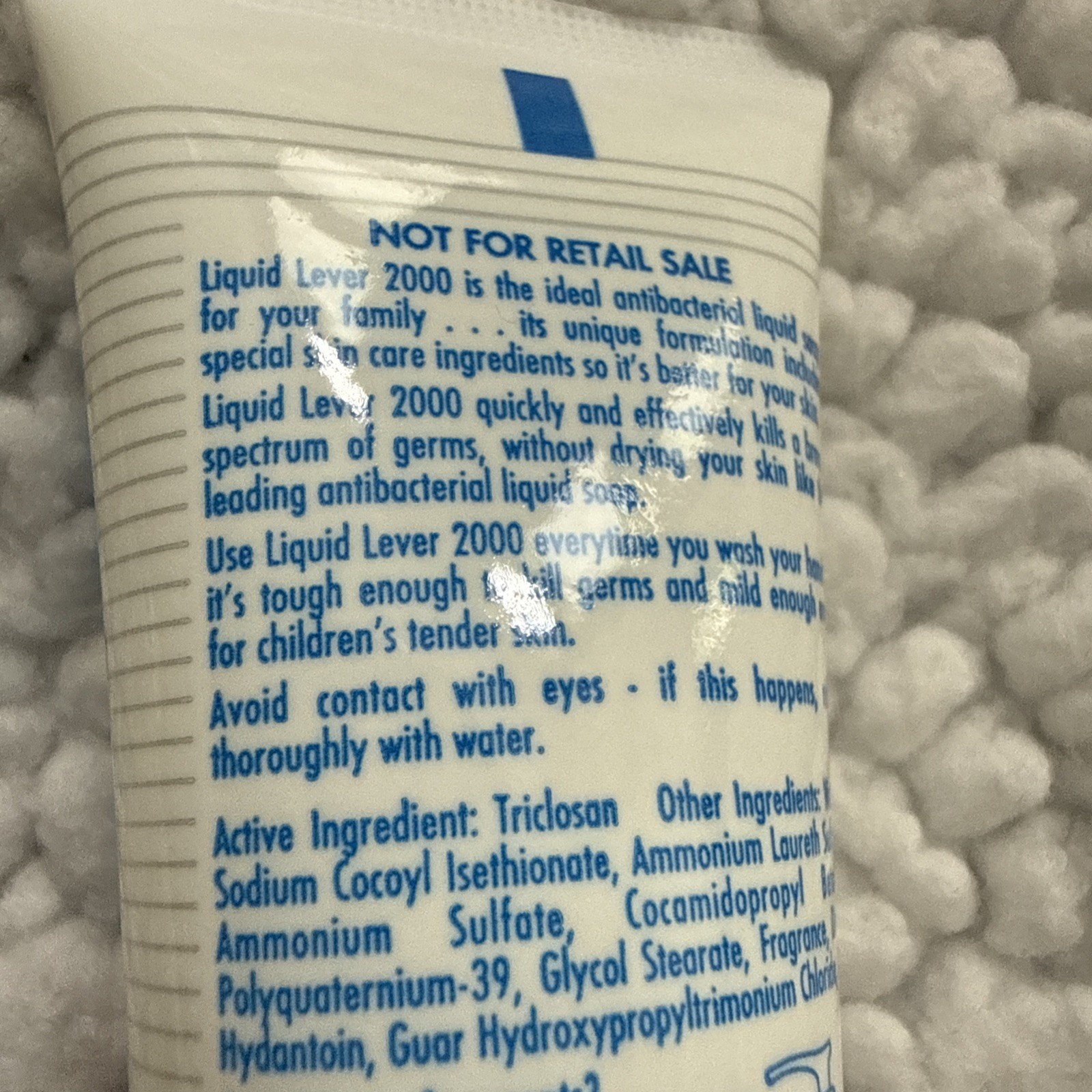30 Vintage 1994 SAMPLE SIZE Lever 2000 0.6oz Anti Bacterial Liquid Soap. New.