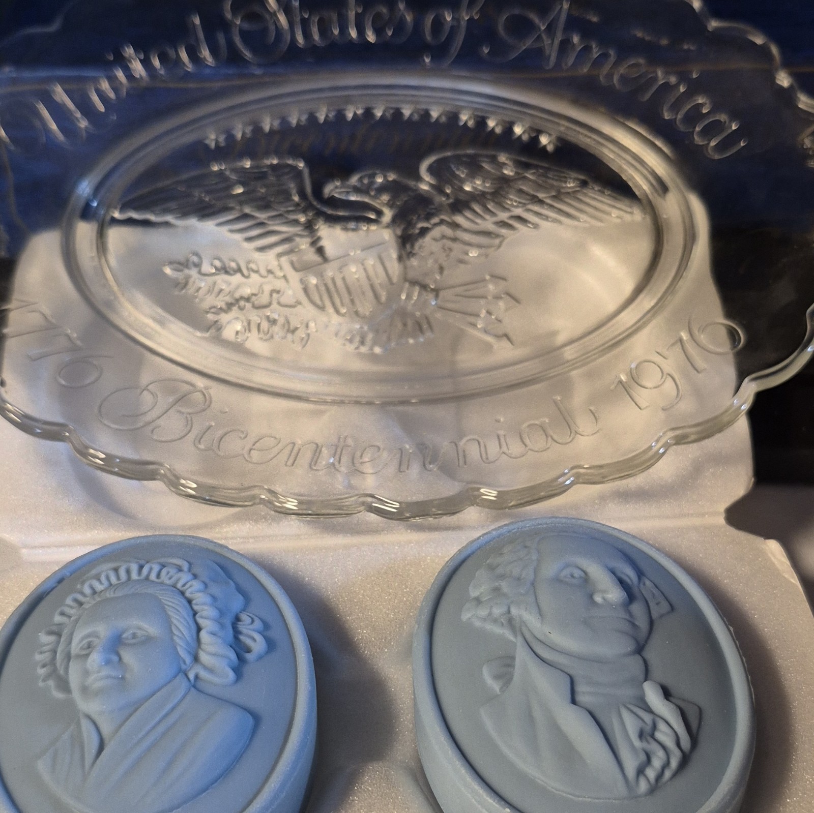 Avon Bicentennial Plate Assorted Soap Set Multipack, Special Occasion Scent