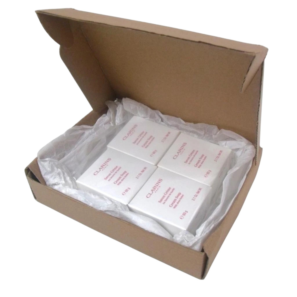 (Lot of 12) Clarins Eau Dynamisante Cream Soap Bar Shea Butter Travel Size 2.1oz