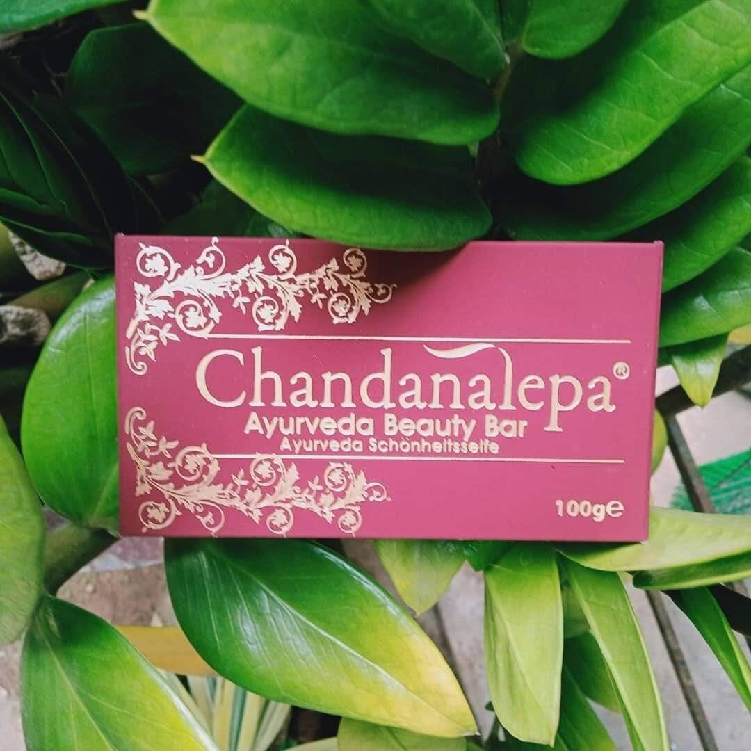 Chandanalepa Beauty Soap Ayurveda Herbal Body Soap 100g- 3 Packs Ceylon