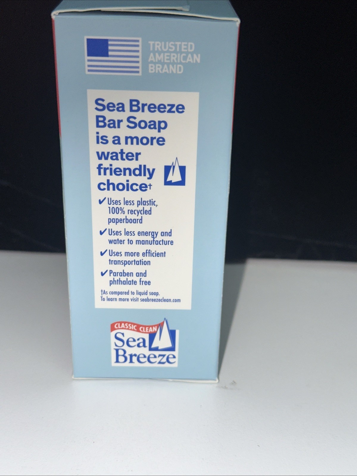 10 Sea Breeze Classic Clean SeaBreeze Clean Toning Clarifying Moisture Bar 6.5oz