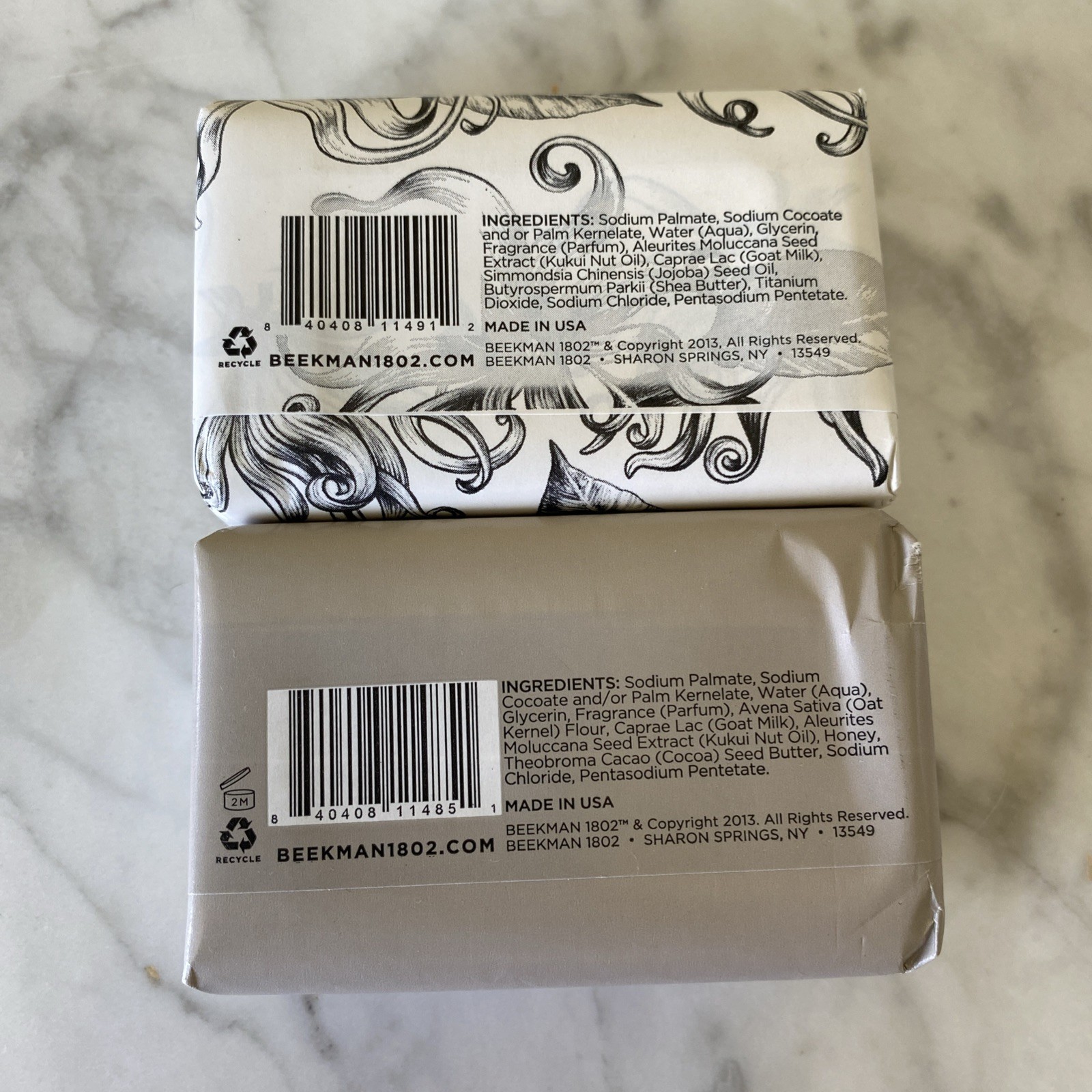 Beekman 1802 Goat Milk Bar Soap LOT OF 2 Bars 3.5 Oz Size – Ylang Honey Oats