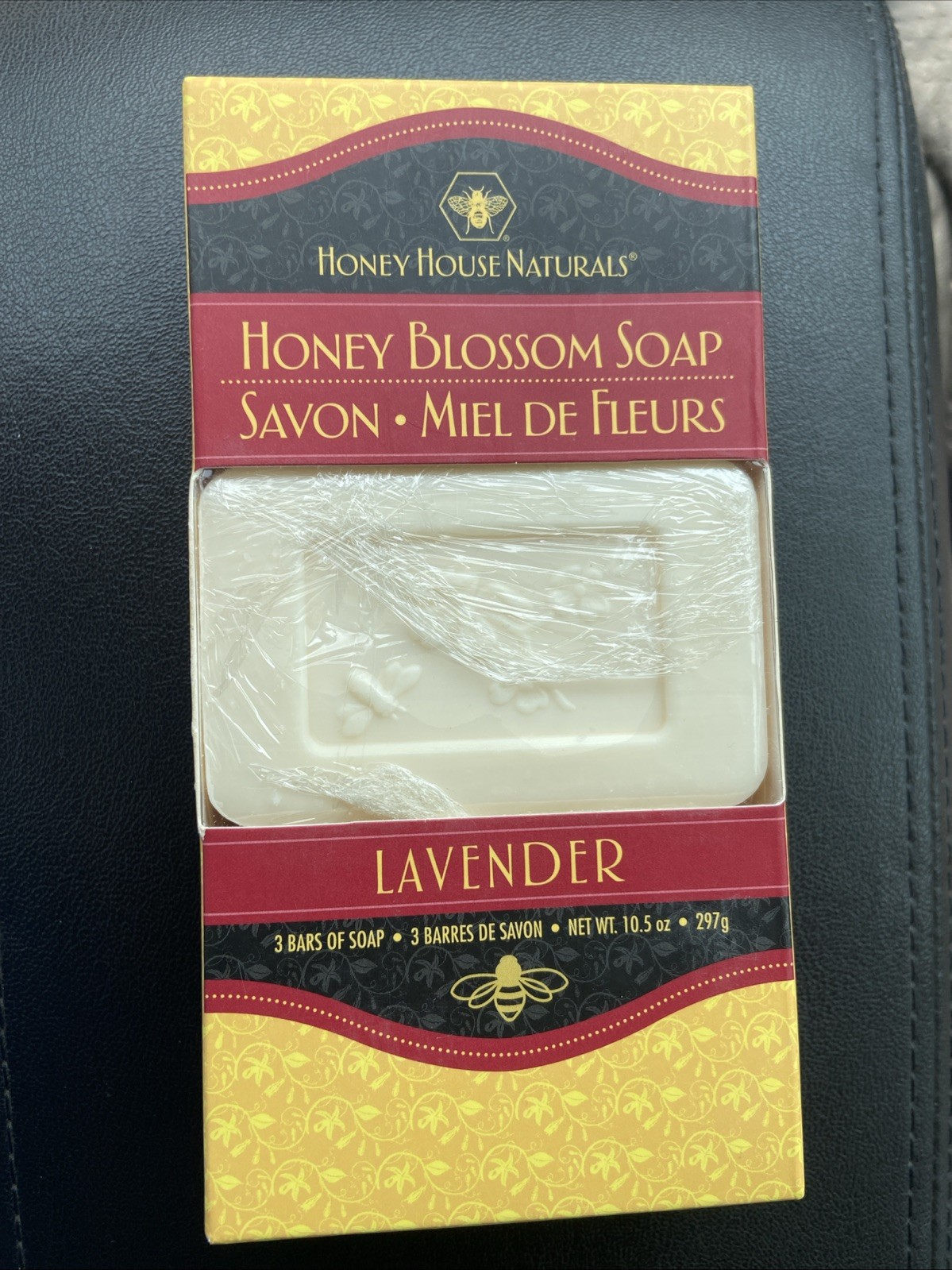 Honey House Honey Blossom Soap 3.5 Oz. Set of 3 – Lavender