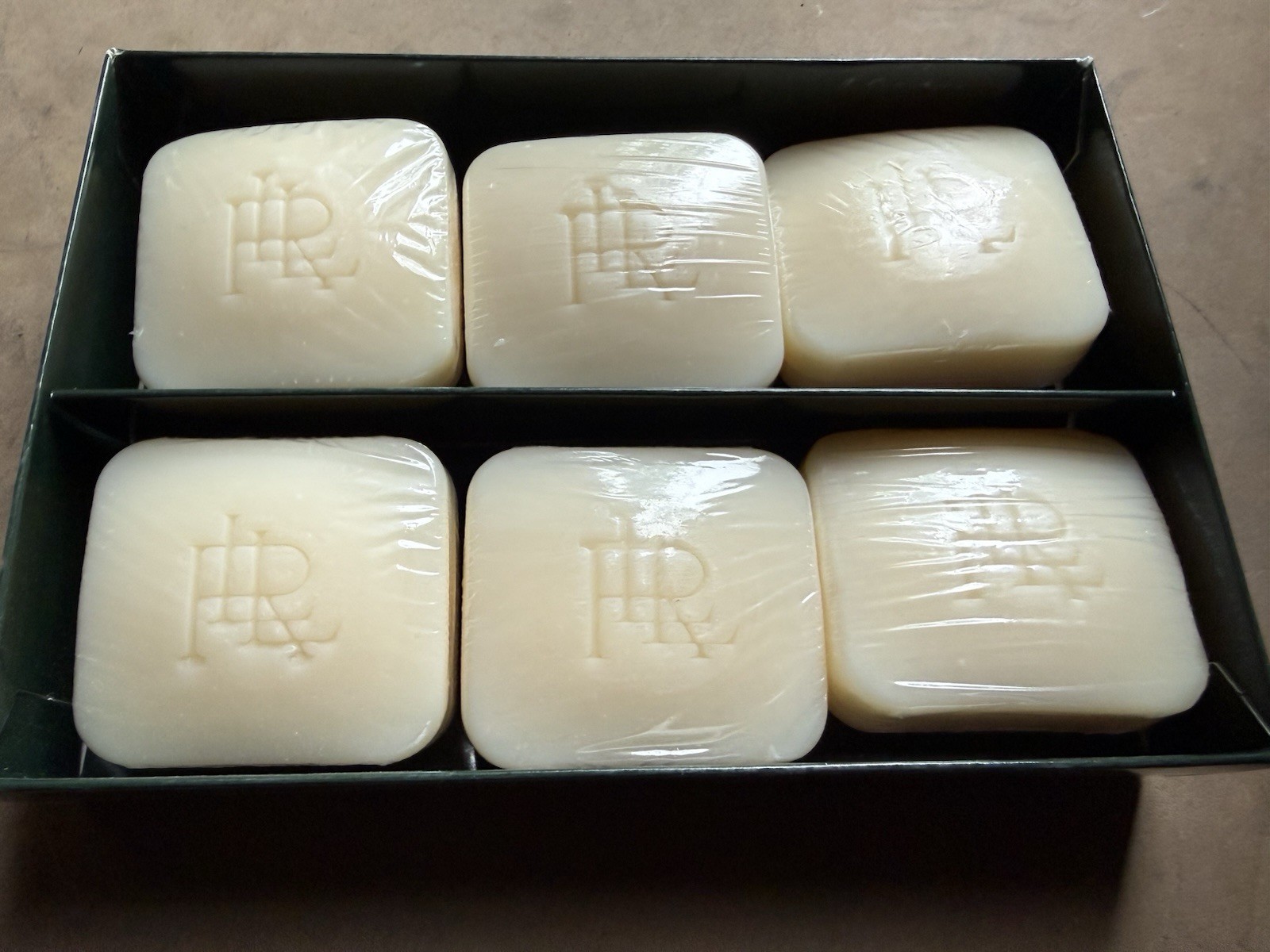 Lauren Ralph Lauren Sealed Scented Luxury Soaps In Holiday Pine 6 2.9oz Bars