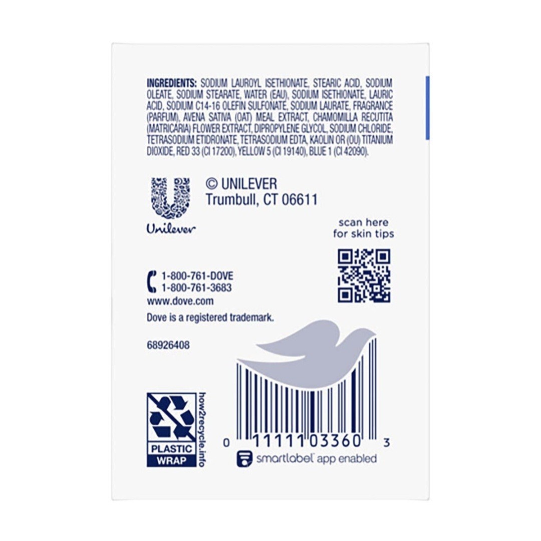 NEW! DOVE (2-BARS) 3.75 Oz. Bars ●ANTI-STRESS● Moisturizes To Calm Skin.