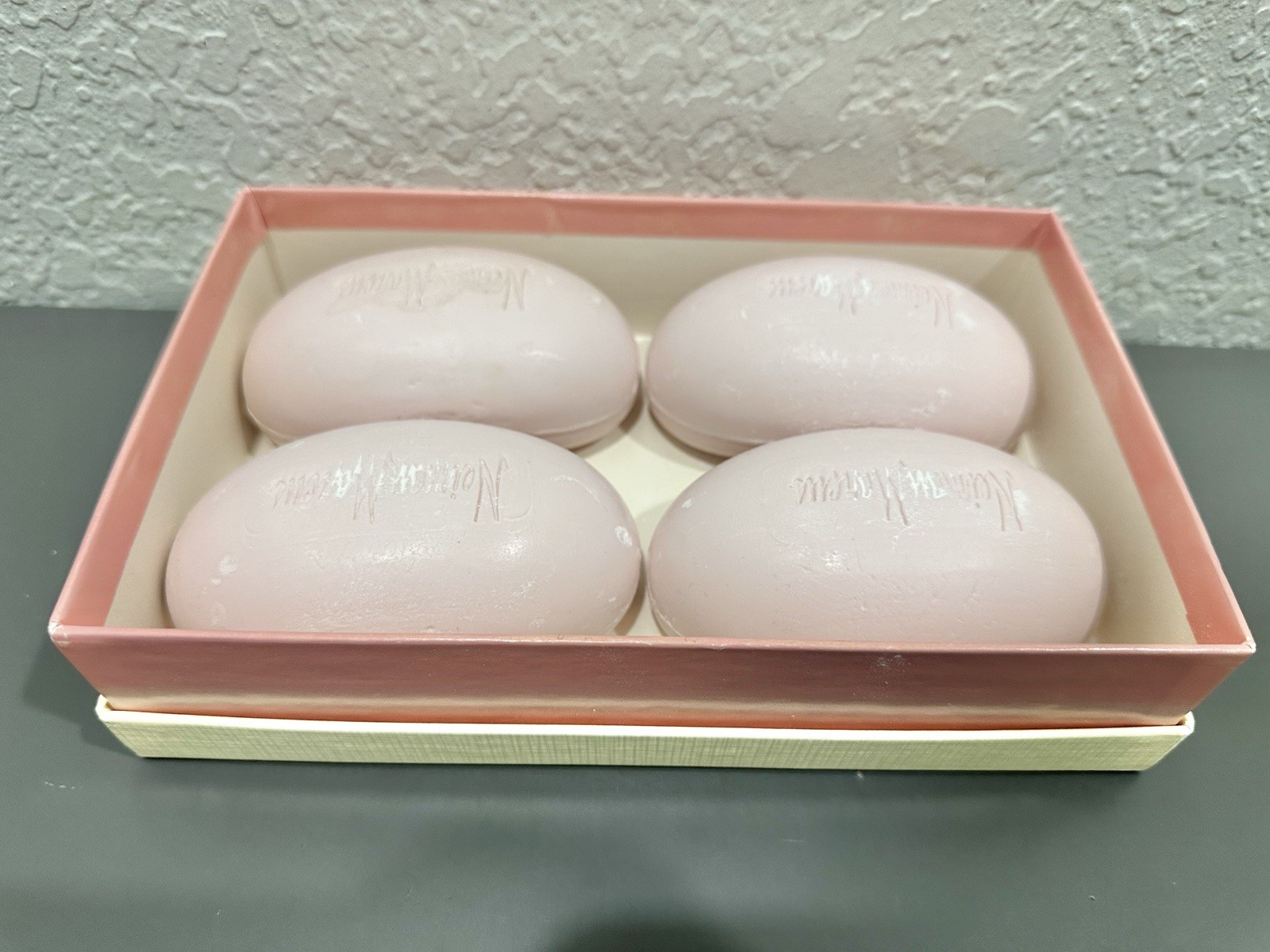VTG Neiman Marcus Tuberose Bath Soap Box Set – 4 Count Total 24oz/680g Read