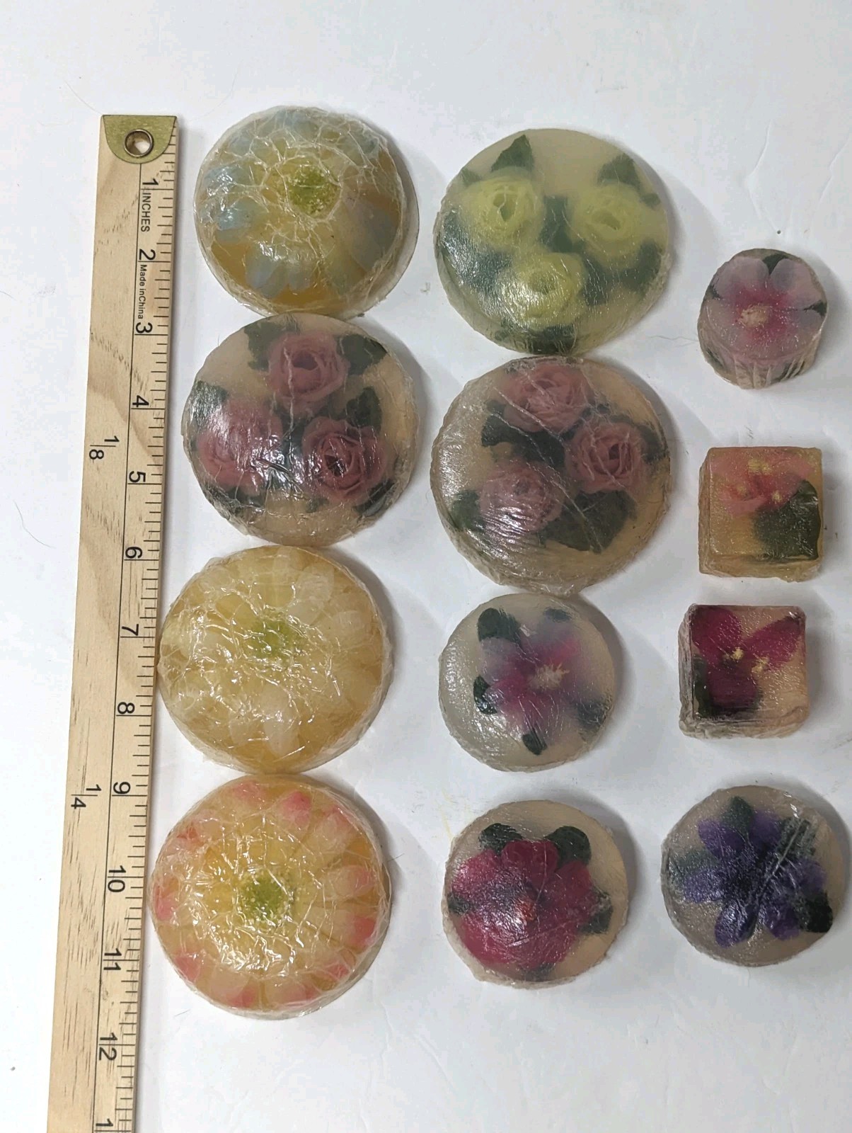 Lot Of Vintage Savon Des Fleurs Soaps Luxury Floral Bath Soaps Decor