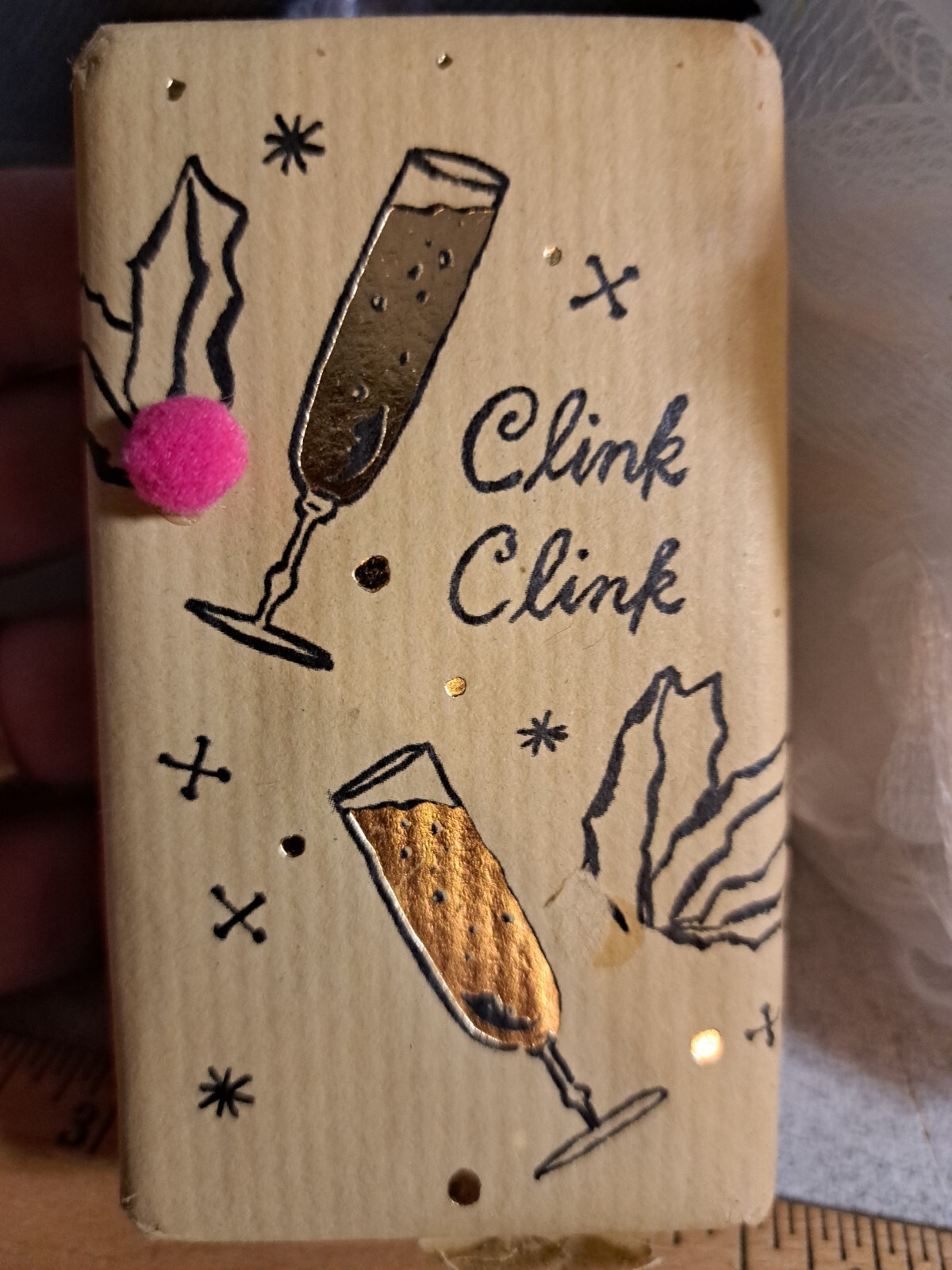 Anthropologie Champagne Toast Scented Soap George & Viv & scrubbers #2052L183