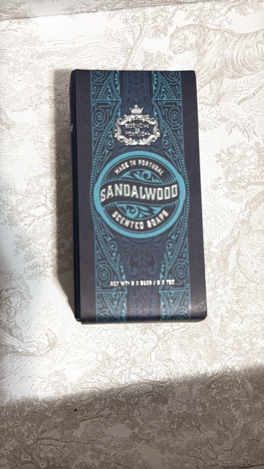Castelbel Men’s Luxury Bath Bar Soap 2-Pack SANDALWOOD 7oz each (14oz total)