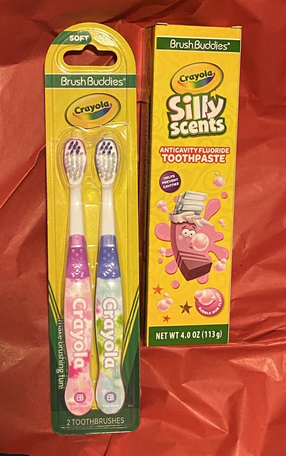 Crayola Bathtub Fingerpaint 12 Pc Variety Pack Kids Gift Set, New Girls or Boy
