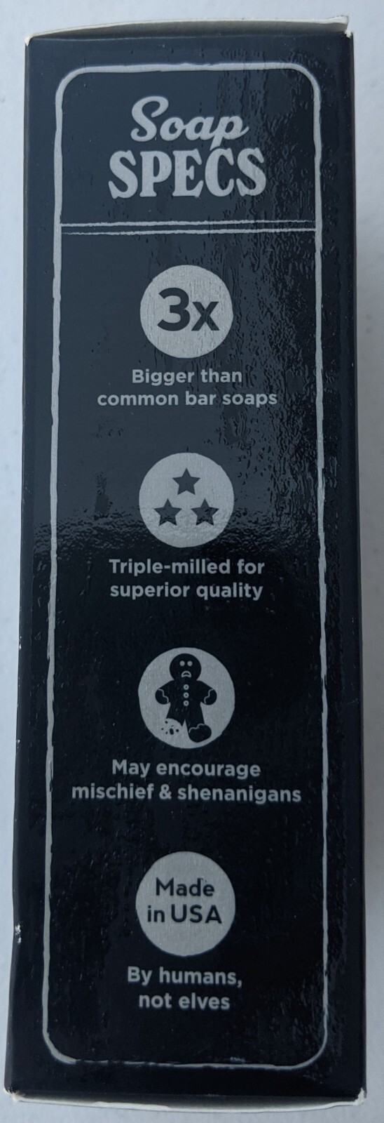 Duke Cannon Soap Lump Of Coal Charcoal Mischief & Shenanigans Bar Soap 10 Oz New