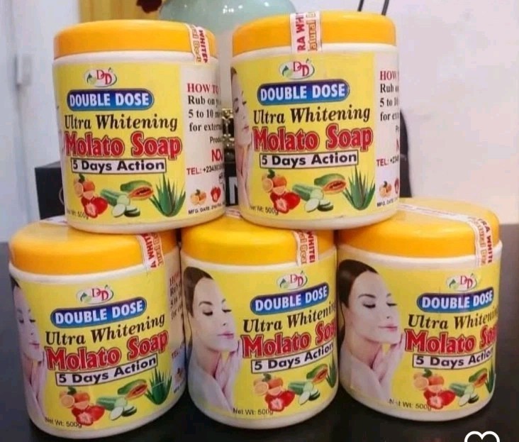 Double dose ultra whitening Molato soap (1 Pcs)