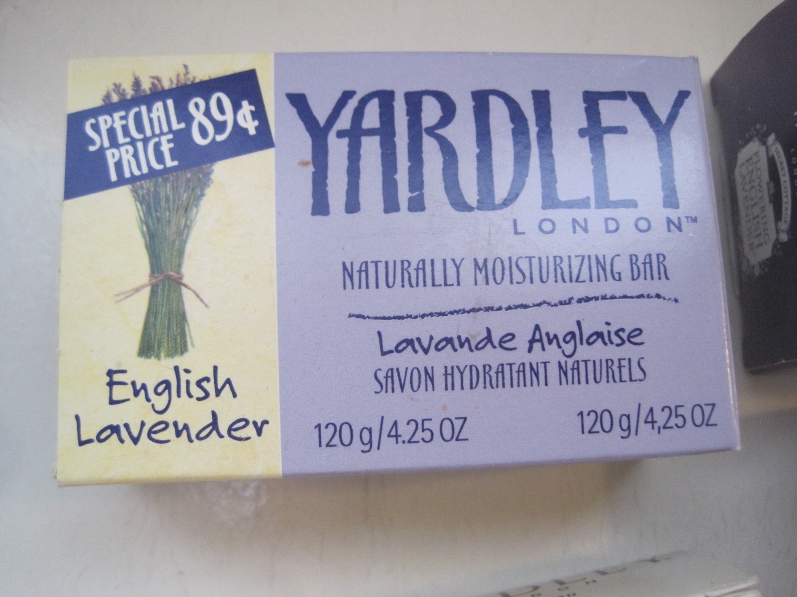 Lot of 8 Yardley Bar Soaps English Lavender NOS 4.25 OZ. Each Standard Size