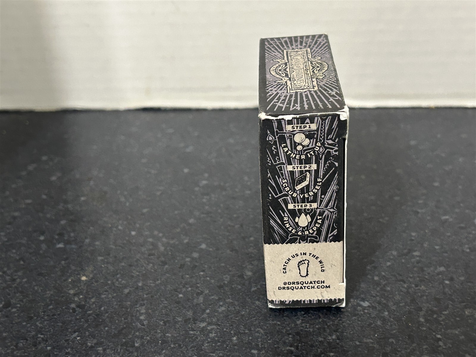 DR SQUATCH SOAP THOUSAND SWORD SCRUB LIMITED EDITION
