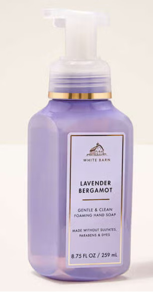 3-Pack, Lavender Bergamot Foaming Hand Soap, 8.75 fl oz, Lavender Bottle