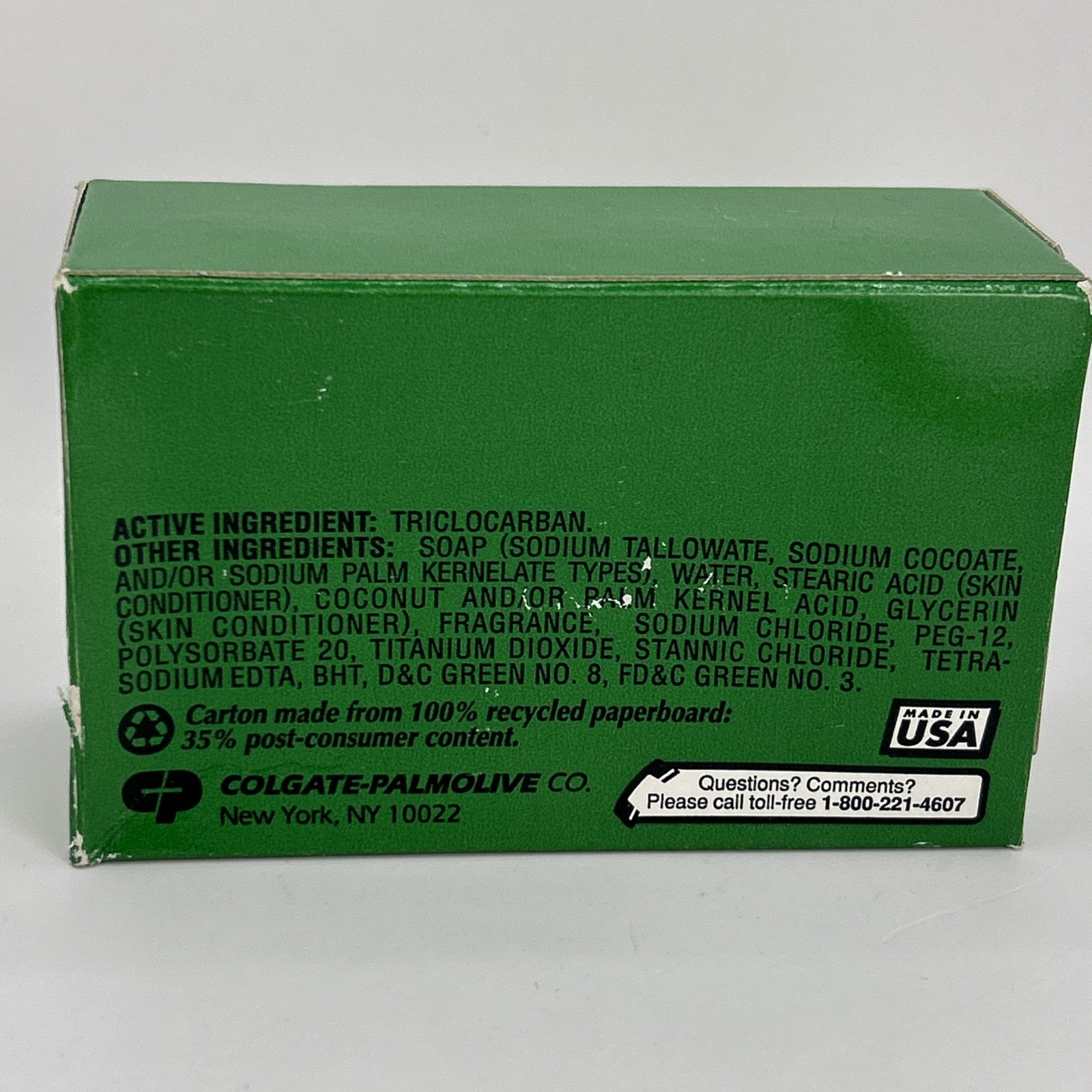 IRISH SPRING Original Scent Bar Deodorant Soap Antibac NO FLAXSEED OIL 5 Bars