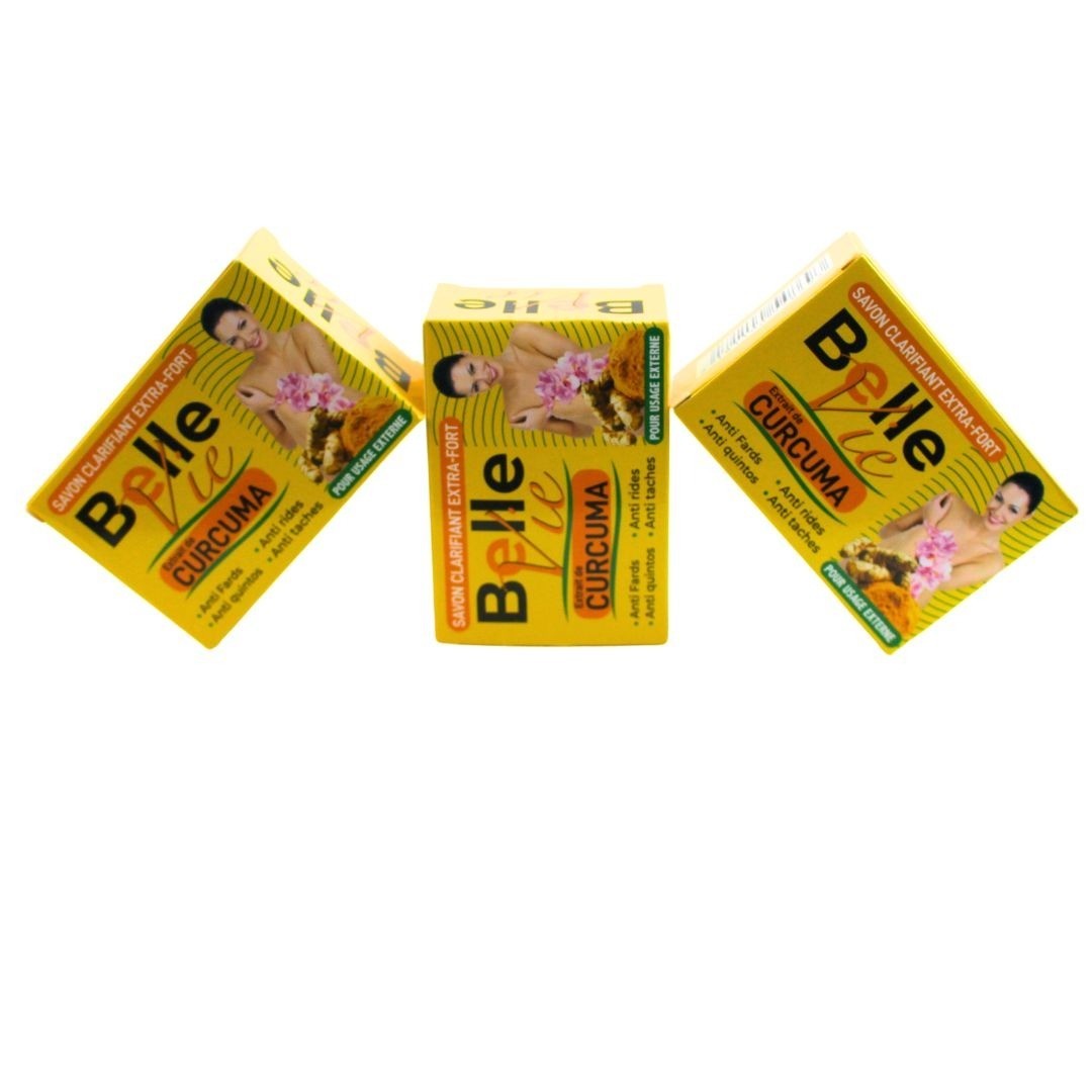 Belle Vie Turmeric Extract Lightening Soap Pack