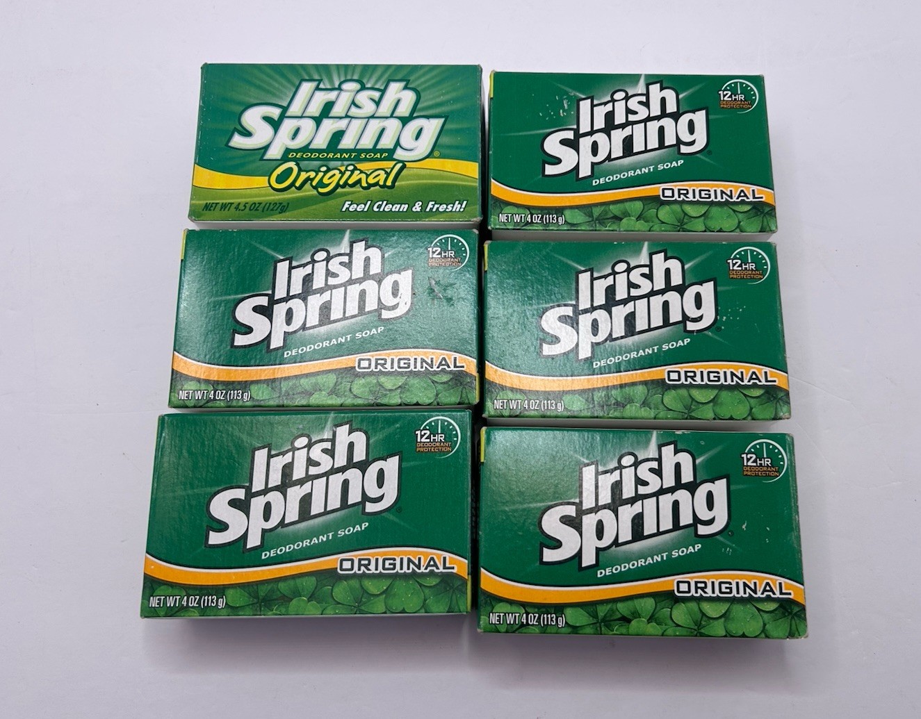 Irish Spring Bar Soap DISCONTINUED – Old Formula – No Flaxseed No Linwood 6 Bars