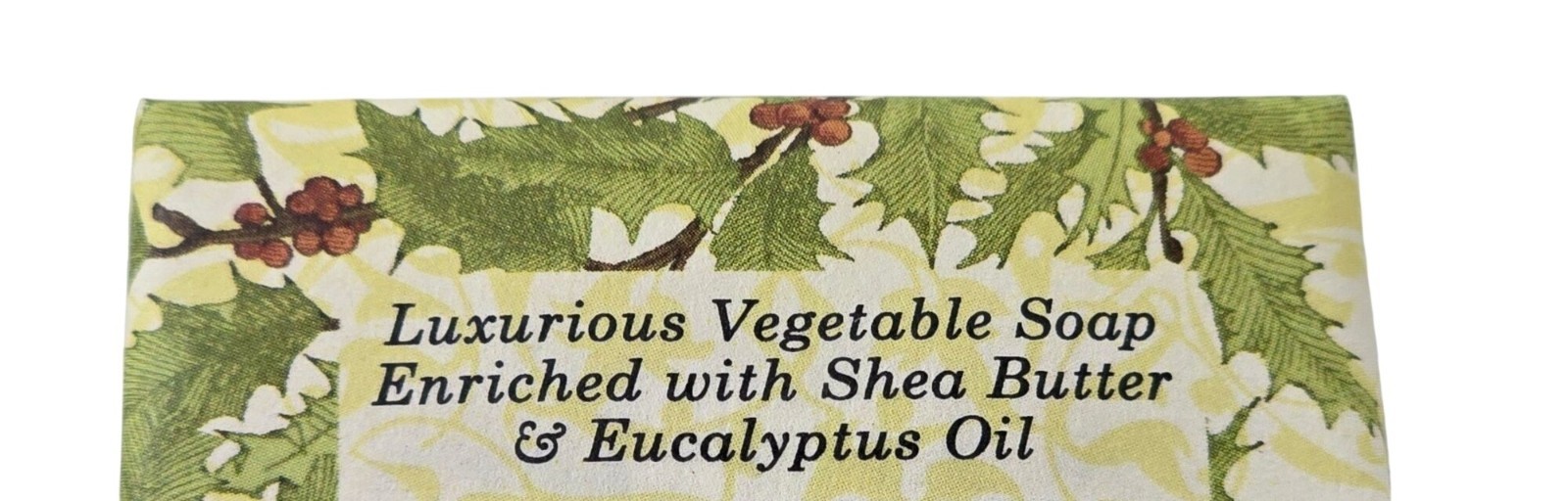 4 Greenwich Bay Trading Fresh Holly 1.9 oz 53 g Holiday Shea Butter Soap Bars