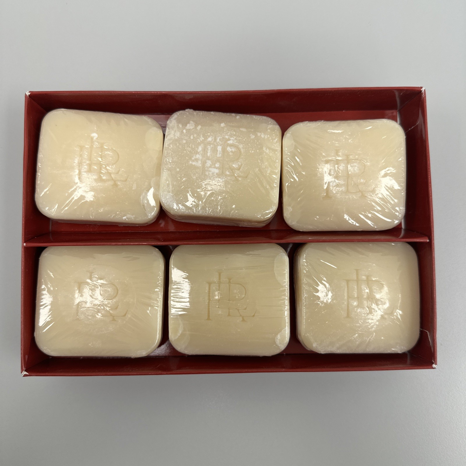 LAUREN RALPH LAUREN Holiday Wreath Gift Box Set 6 Scented Luxury Soaps 2.9oz