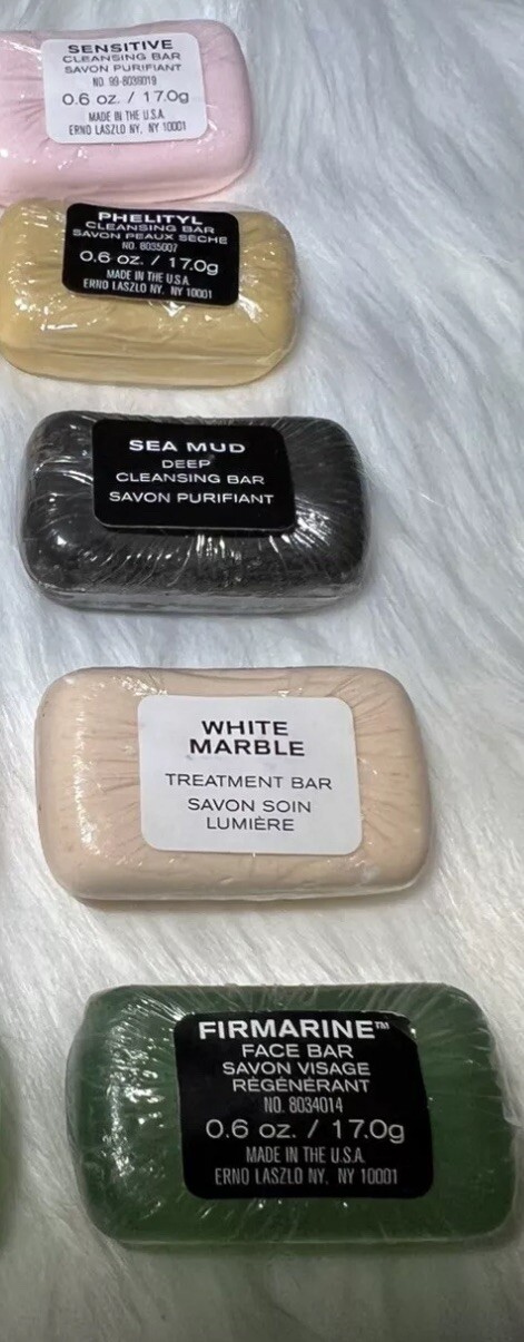 Erno Laszlo”Full Size Collection” MINI SIZE-0.06 Oz-(5 Count)(NEW-NOT IN BOX)