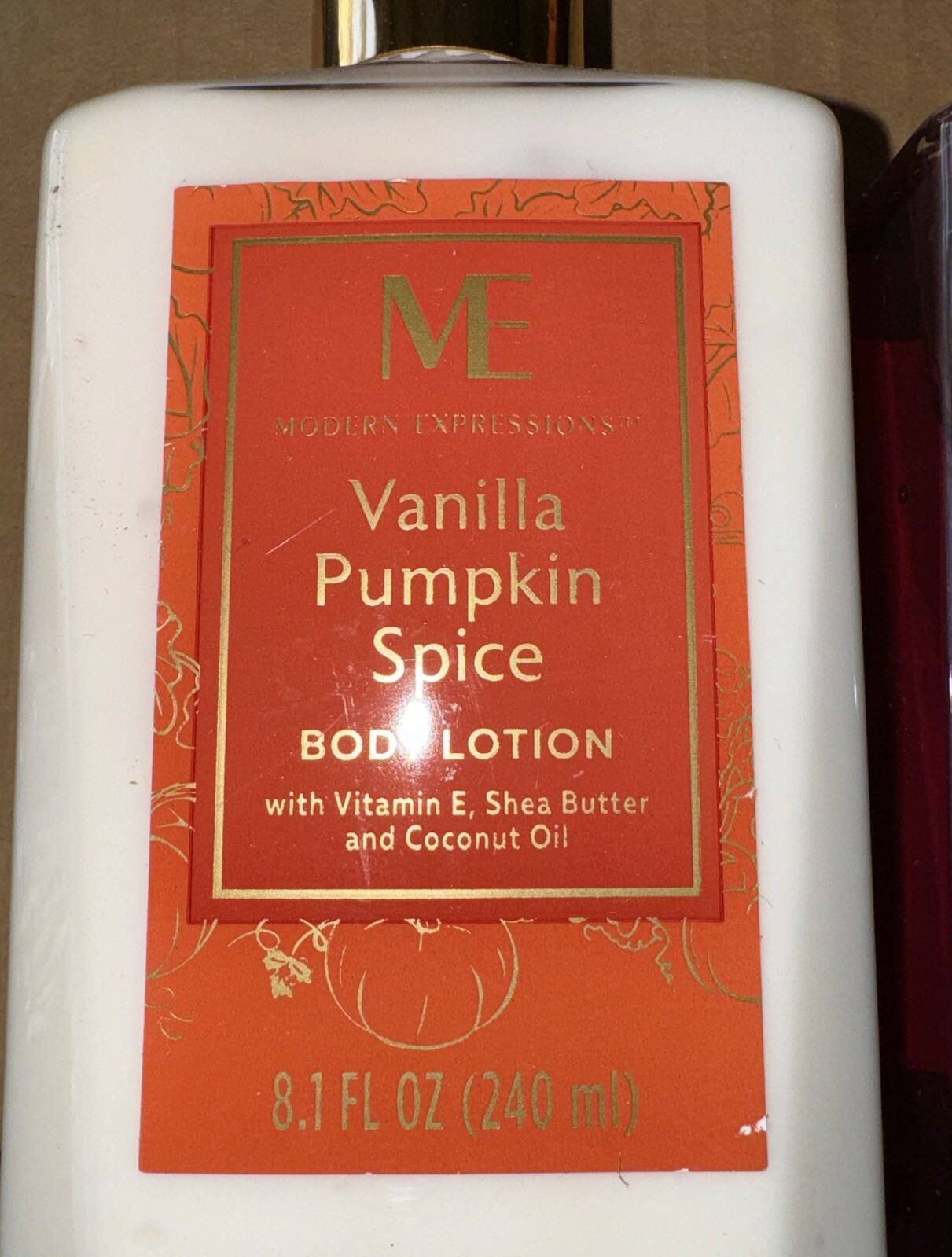 Modern Expressions Vanilla Pumpkin Spice Hand Lotion Hand Soap And Shower Gel