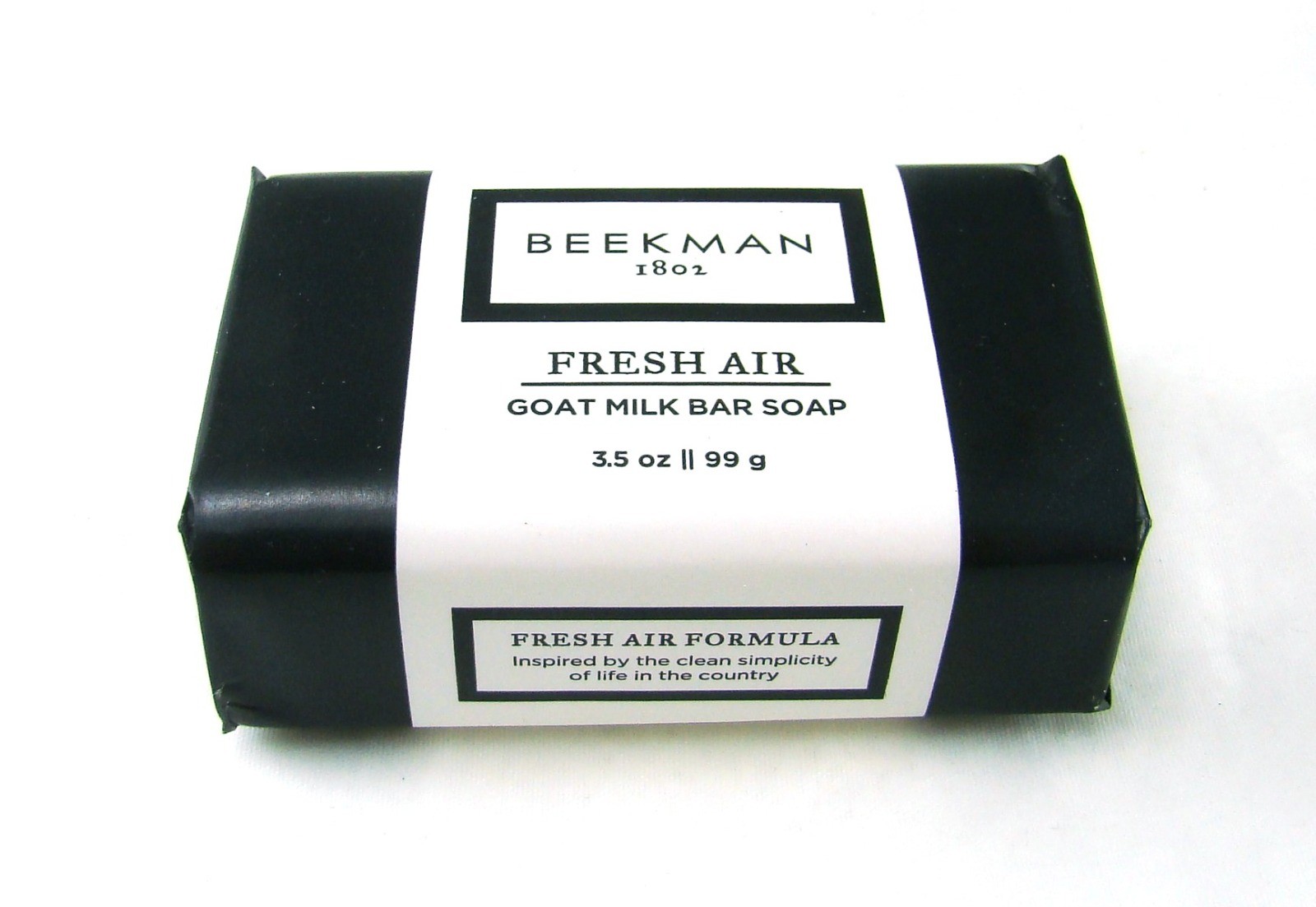 Beekman 1802 FRESH AIR Goat Milk Soap Bar 3.5 oz., 99 gr. NEW in wrap