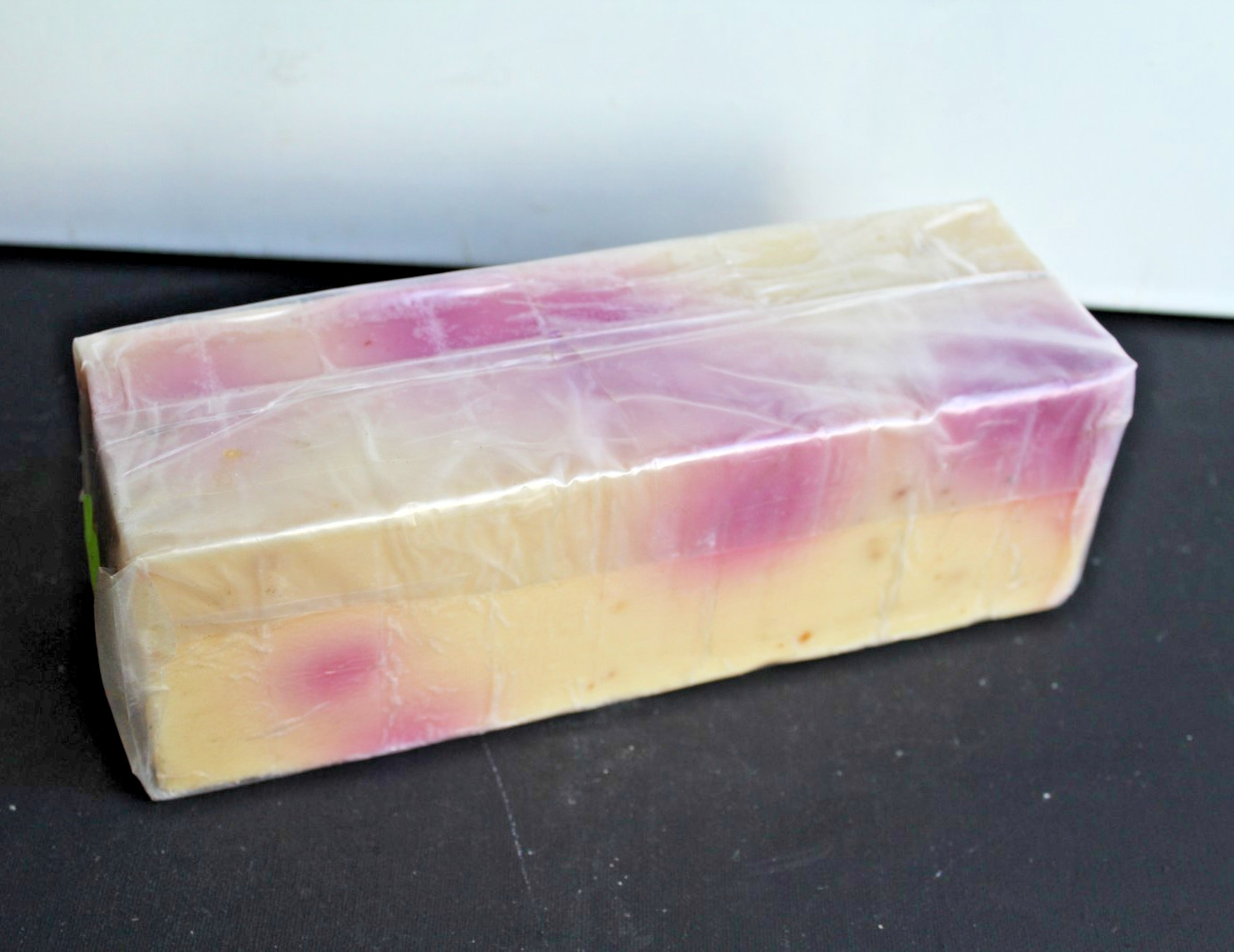 Petal Dance handmade soap loaf – precut 9 bars