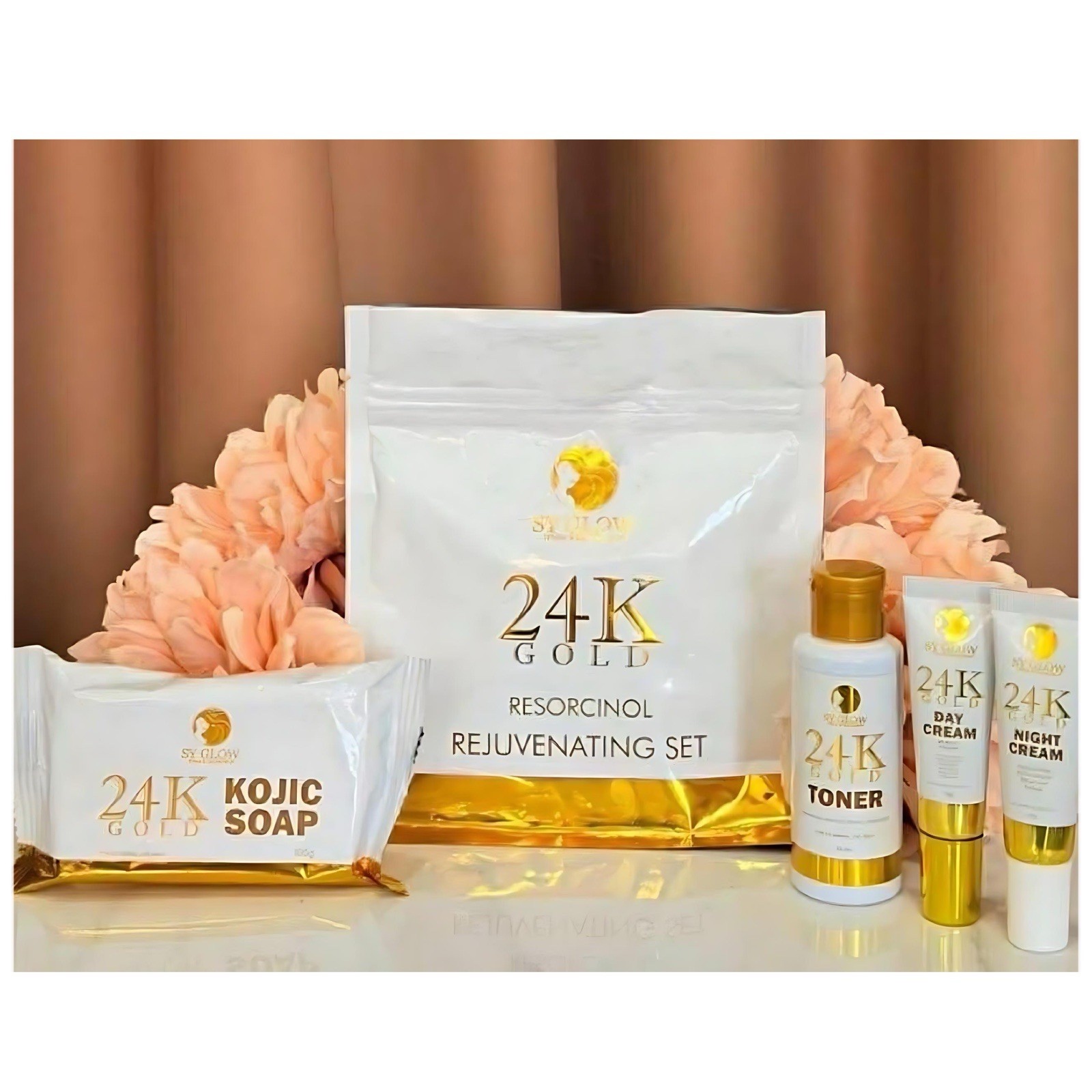 SY Glow 24k Gold Resorcinol Rejuvenating Set