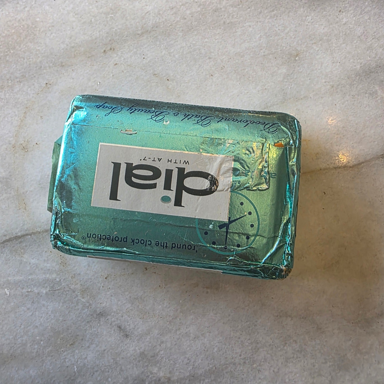 Vintage Dial Deodorant Bath Soap Aqua ‘Round The Clock Protection’ AT-7