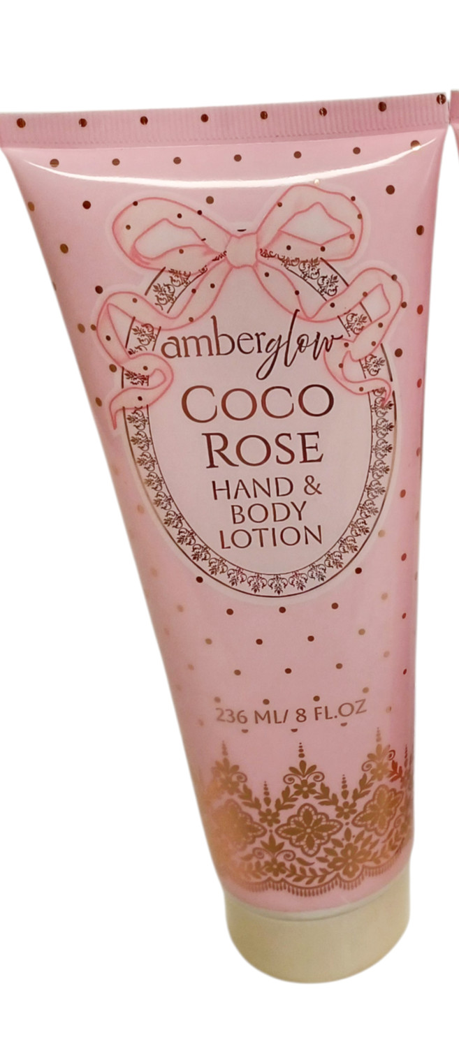 Amberglow Coco Rose Hand & Body Lotion 8 fl oz (236 mL) – Moisturizing