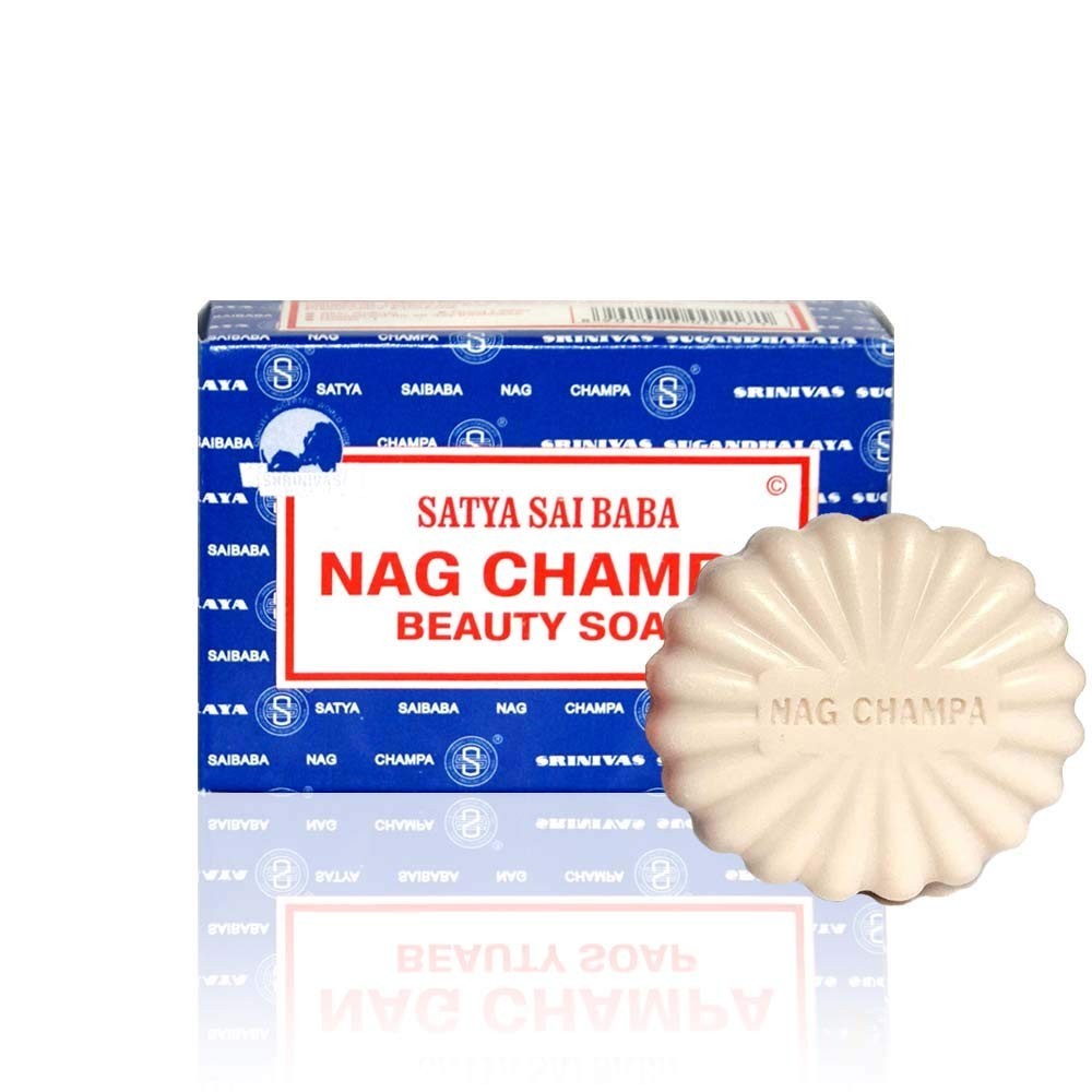 Sai Baba Nag Champa Natural Soap – Bulk Pack of 4 (600g)