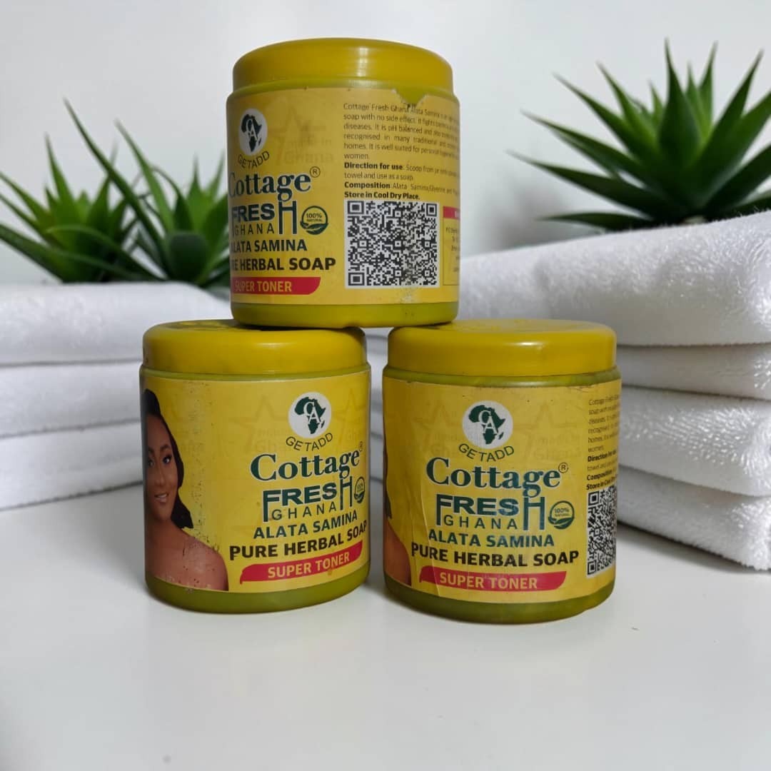 2X Getadd Cottage Fresh Alata Samina Herbal “Super Toner” Soap 550g Each 2pieces