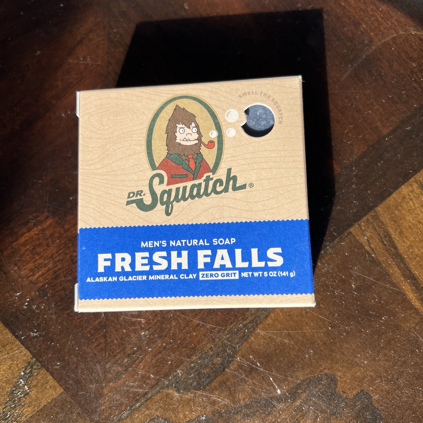 Dr. Squatch Men’s Natural Body Bar Soap Fresh Falls Scent 5 oz (141 g)