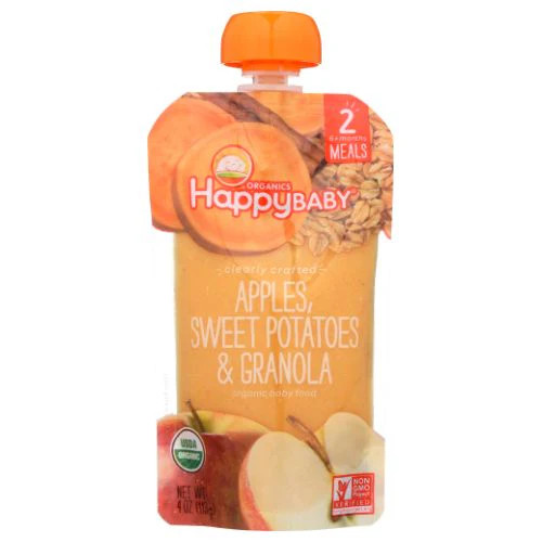 Organic Clearly Crafted Apples Sweet Potatoes And Grano
