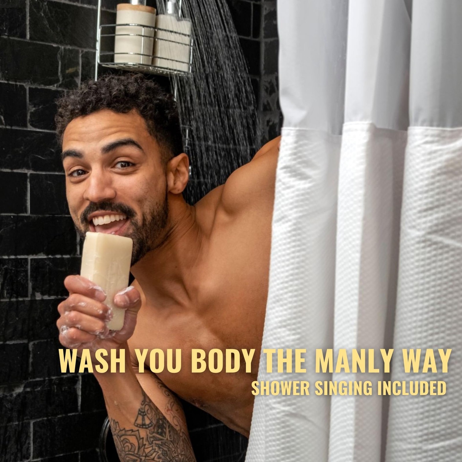 San Francisco Soap Company The Man Collection Set Bar Soap Body Wash