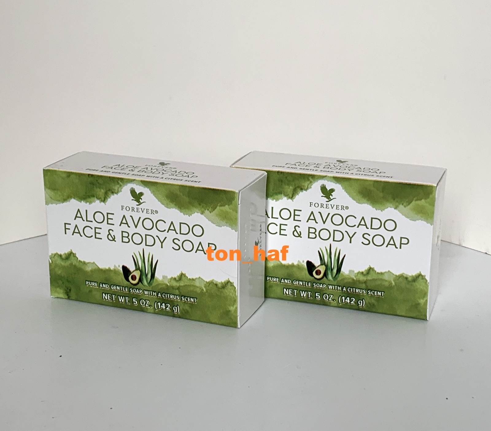 Set of 2 AVOCADO Face & Body SOAP (5 oz ea. bar) by Forever Living