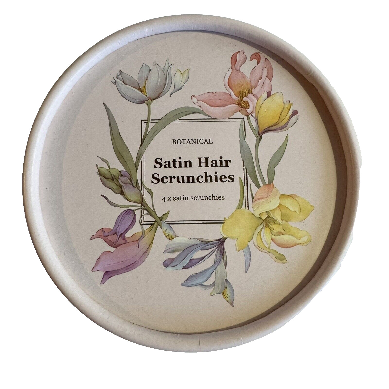 Mothers Day Pamper Gift Vanilla Bar Soap x2 Scrunchies Satin Eye Mask Hand Cream