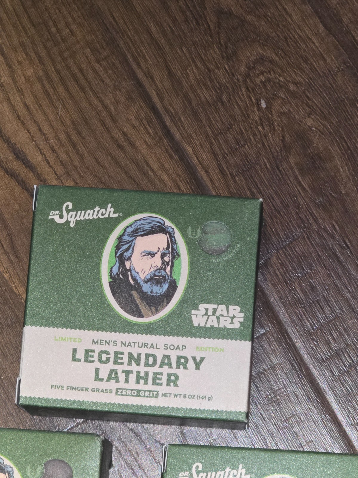 Dr. Squatch Star Wars Legendary Lather Soap set of 3 New